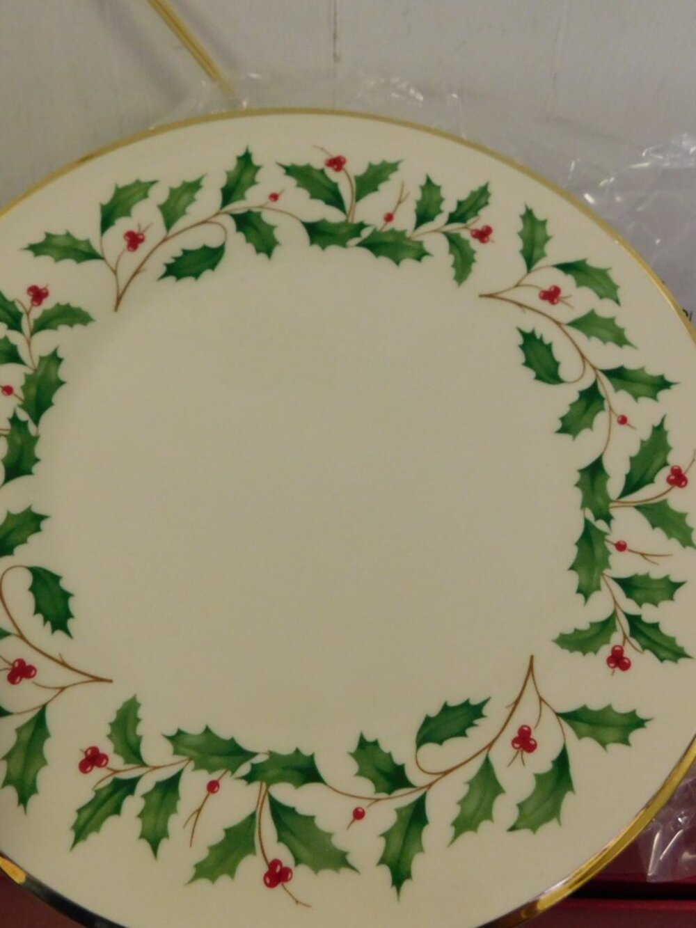 Lenox Holiday 3 pc Place Setting New in Box Dinner Plate Salad Plate Bowl - Picture 2 of 4